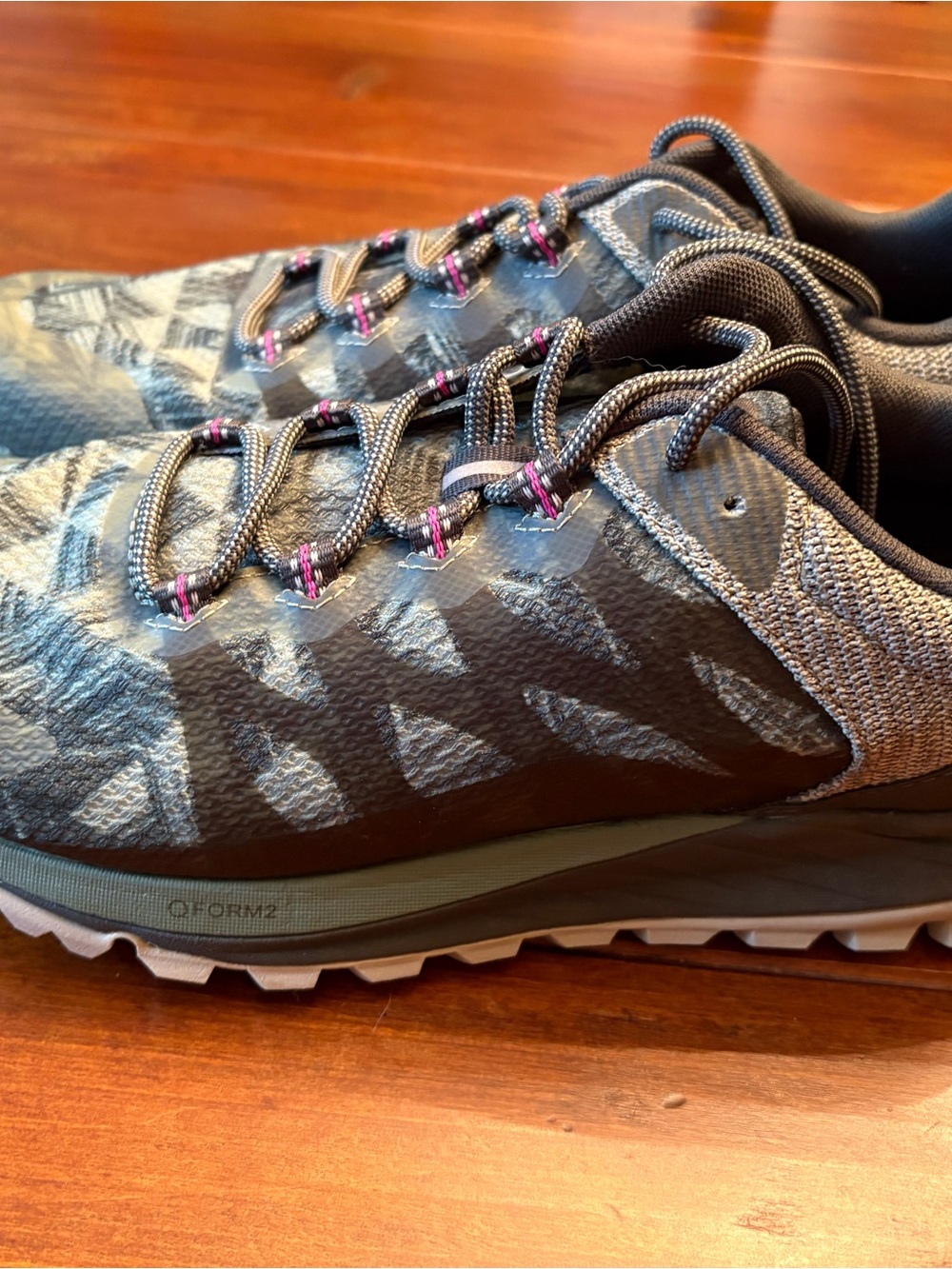 Merrell Women's Gray and Pink Trail Sneakers
